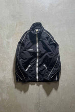 画像をギャラリービューアに読み込む, Y2K EARLY 00&#39;S ZIP UP NYLON JACKET / BLACK [SIZE: L USED]
