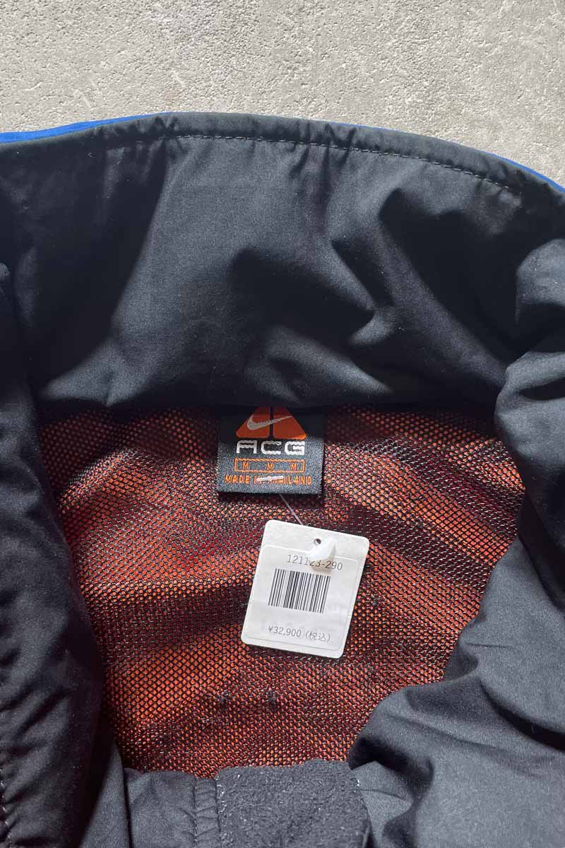 Y2K EARLY 00'S RIP-STOP NYLON JACKET / ORANGE [SIZE: M USED]