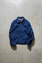 画像をギャラリービューアに読み込む, Y2K EARLY 00&#39;S VEGAN SUEDE ZIP UP JACKET / NAVY [SIZE: M USED]
