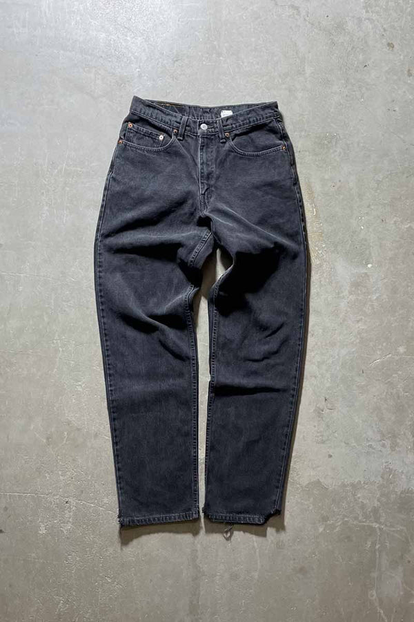 MADE IN CANADA 95'S 550 DENIM PANTS / SULFUR BLACK [SIZE: W32 x L34 USED]