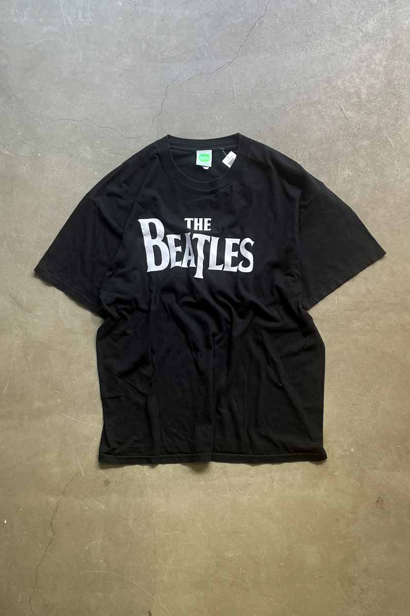 MADE IN MEXICO 05'S S/S THE BEATLES PRINT BAND T-SHIRT / BLACK [SIZE: XL USED]