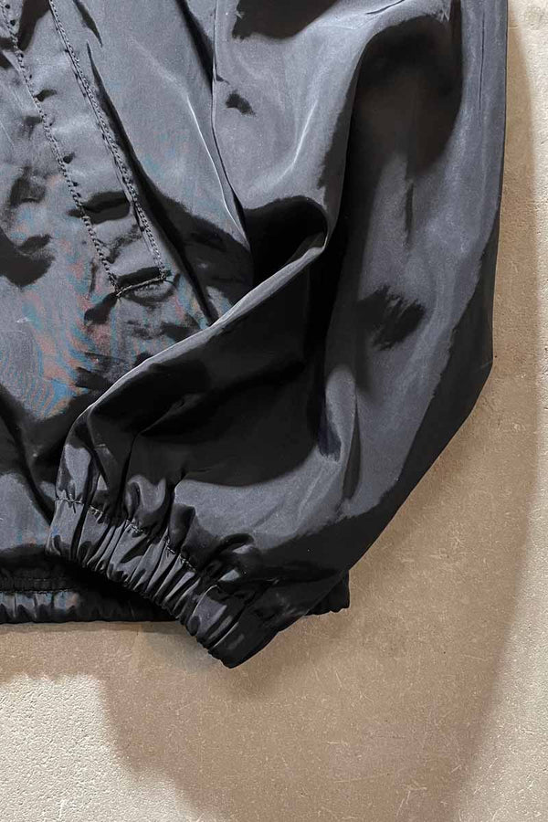 13SS NYLON COACH JACKET / BLACK [SIZE: XL USED]