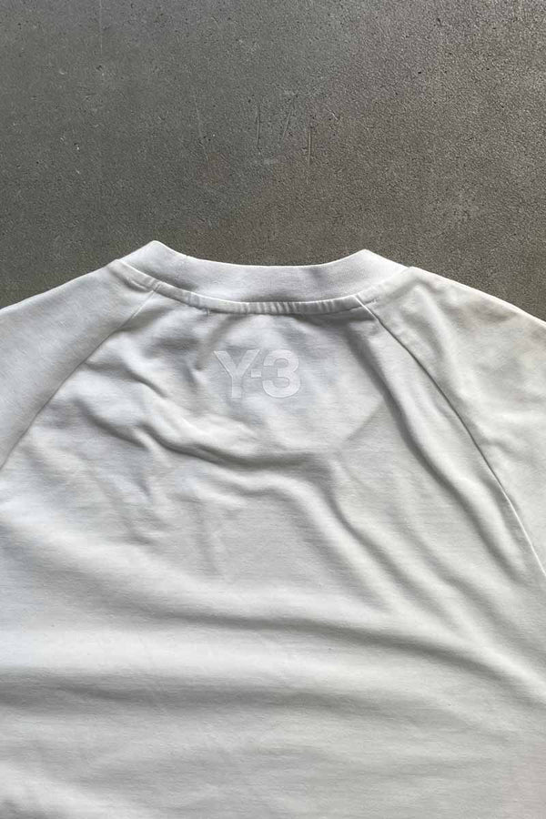 MADE IN TURKEY S/S 3 LINE T-SHIRT / WHITE [SIZE: L USED]