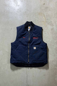 CARHARTT | MADE IN MEXICO BUDWEISER DUCK VEST W/QUILTING LINER