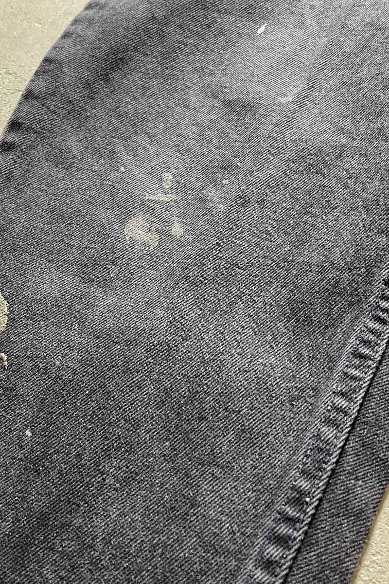 MADE IN USA 95'S 560 DENIM PANTS / SULFUR BLACK [SIZE: W29 x L30 USED]