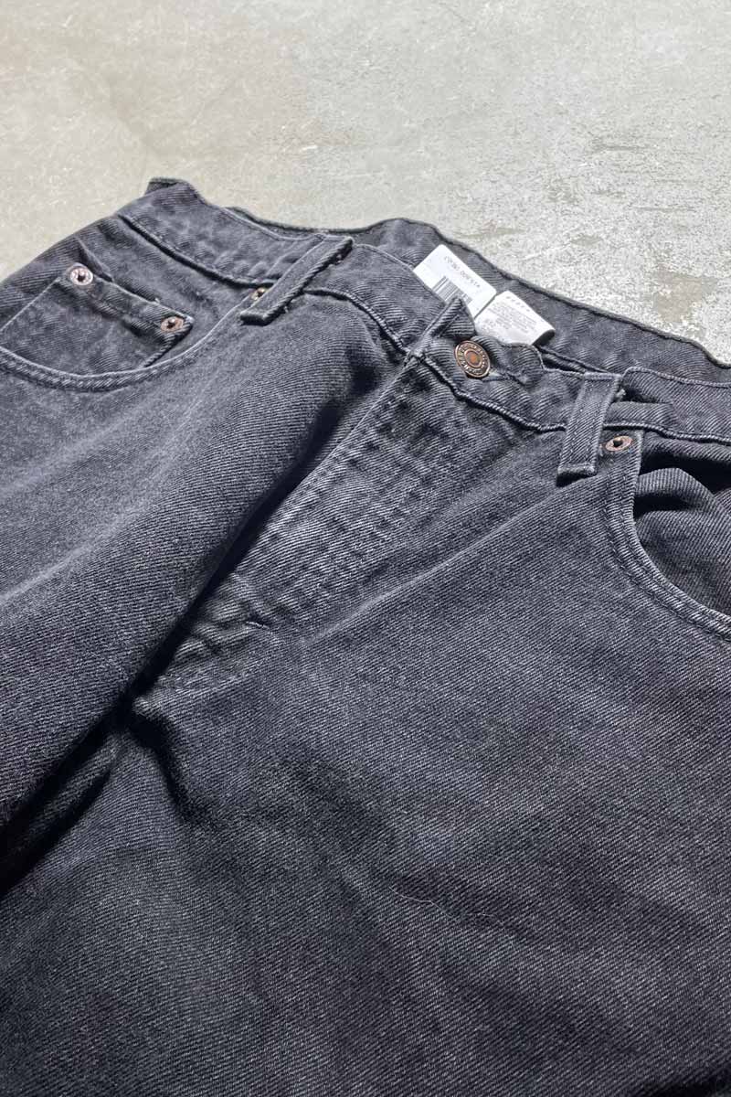 MADE IN USA 95'S 560 DENIM PANTS / SULFUR BLACK [SIZE: W29 x L30 USED]