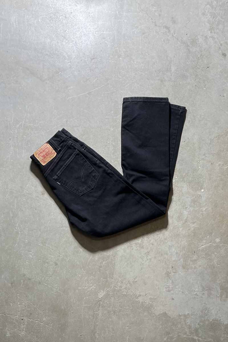 MADE IN MEXICO Y2K EARLY 00'S 505 DENIM PANTS / BLACK [SIZE: W31 x L32 USED]