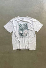 画像をギャラリービューアに読み込む, MADE IN USA 90&#39;S S/S WOLF PRINT ANIMAL T-SHIRT / WHITE [SIZE: XL USED]
