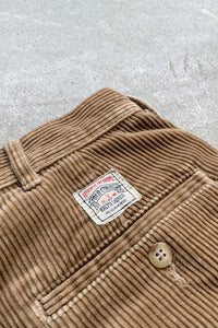 MADE IN USA 90'S POLO CORDS 2 TUCK CORDUROY PANTS / BEIGE [SIZE: W34L30 USED]