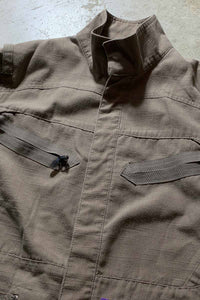 Y2K EARLY 00'S SNAP BUTTON JACKET / KHAKI [SIZE: S USED]