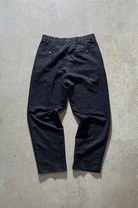 TUCK SLAKCS PANTS / NAVY [SIZE: W33 x L34 USED]