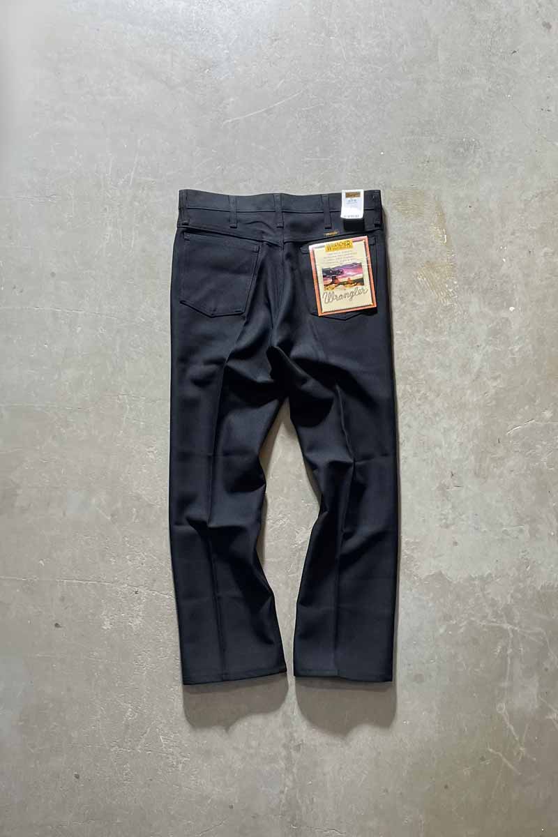 MADE IN MEXICO 90-00'S WRANCHER DRESS PANTS / BLACK [SIZE: W33 x L30 NOS/DEADSTOCK]