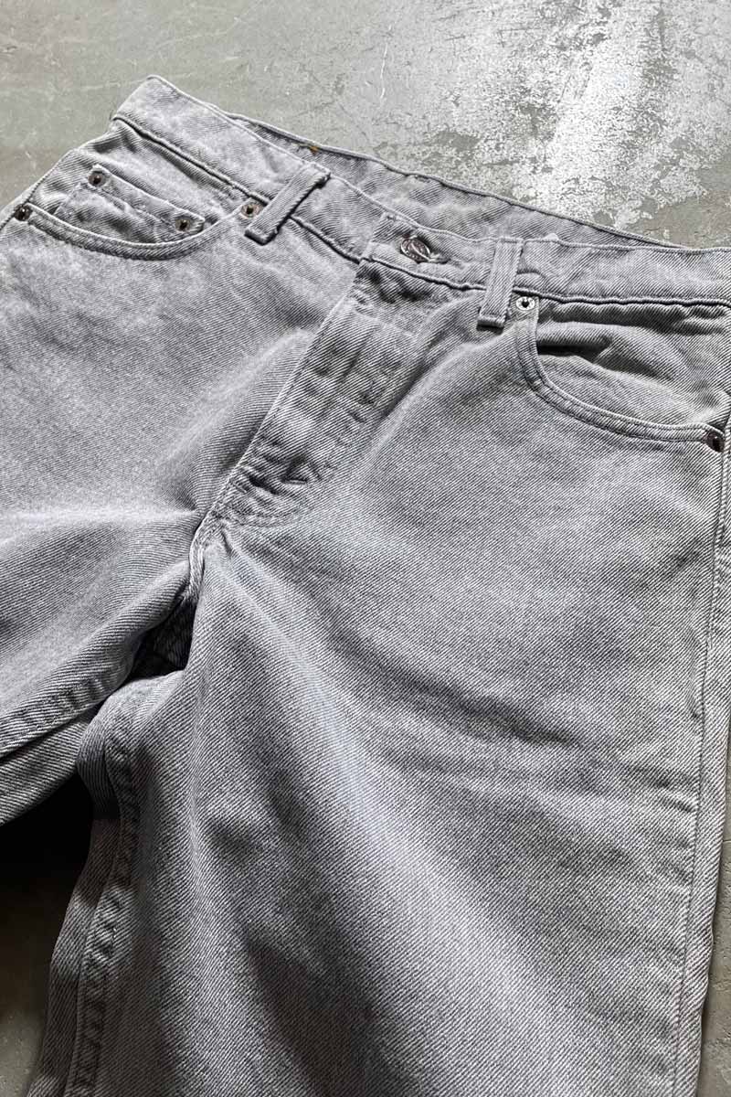 MADE IN USA 93'S 550 DENIM PANTS / GRAY [SIZE: W30 x L30 DEADSTOCK/NOS]