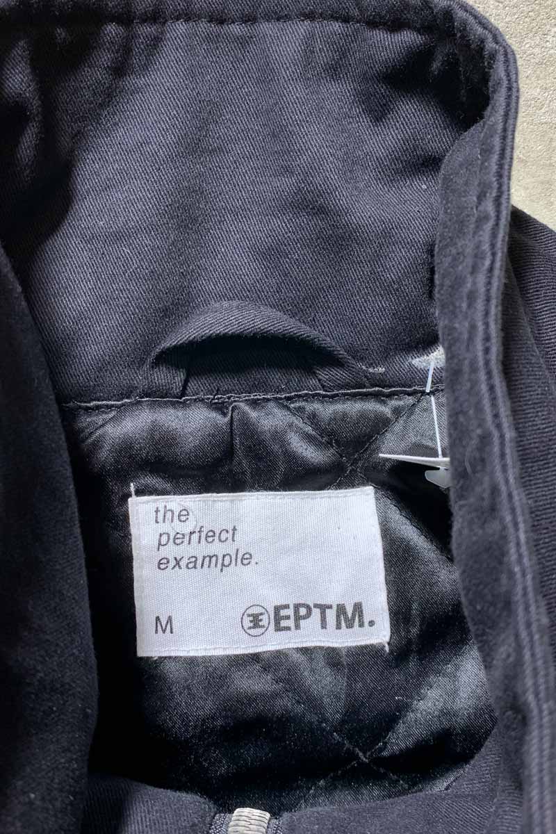 REFLECTOR ZIP UP HUNTING VEST W/QUILTING LINER / BLACK [SIZE: M USED]
