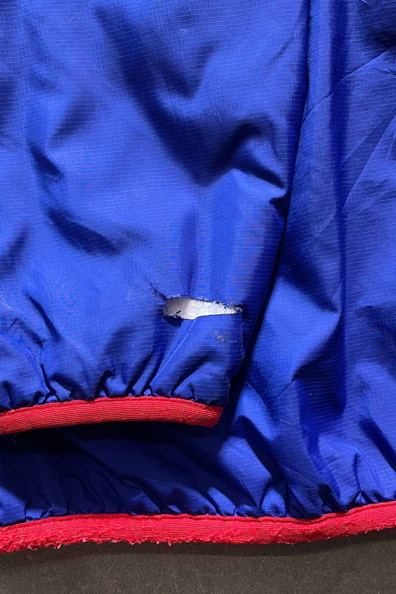 01'S PUFFBALL PULLOVER JACKET / BLUE [SIZE: M USED]