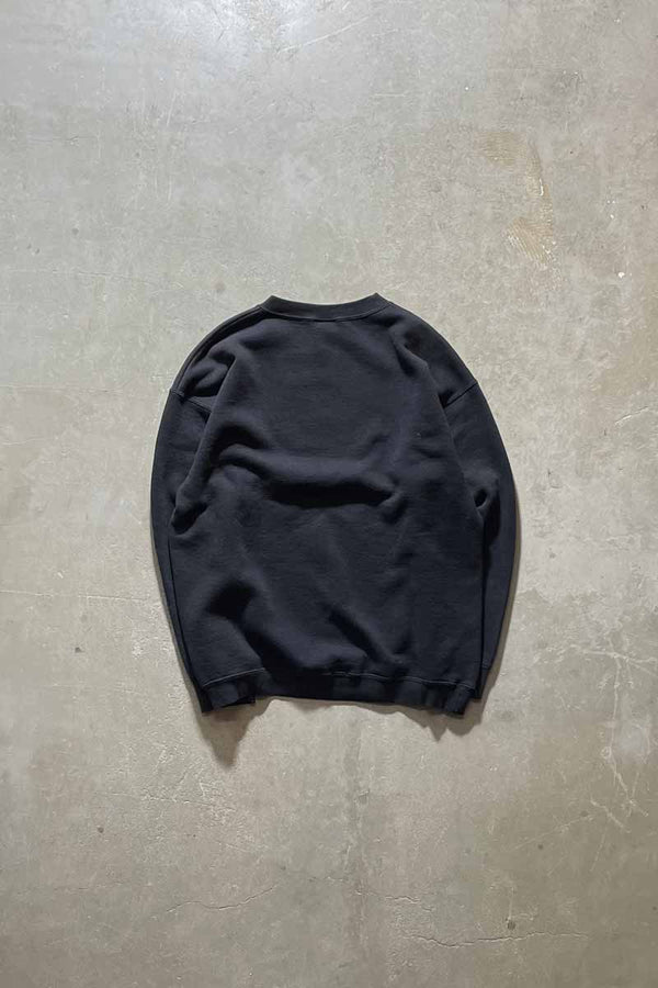 MADE IN MEXICO 90-00'S LOGO PRINT SWEATSHIRT / BLACK [SIZE: L USED]