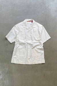 S/S CUBA SHIRT / IVORY [SIZE: M USED]