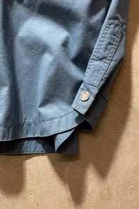 90'S BUTTON SHIRT JACKET / LIGHT BLUE [SIZE: M USED]