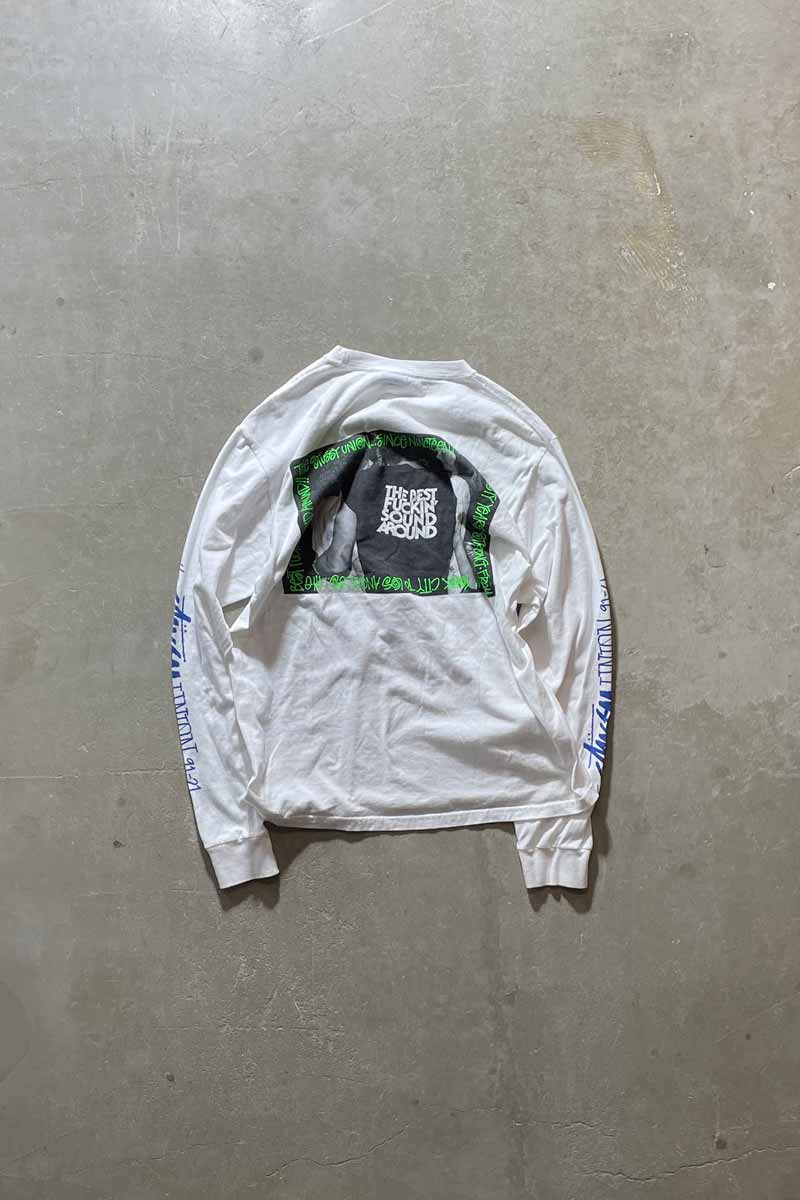 MADE IN MEXICO THE UNION L/S T-SHIRT / WHITE [SIZE: M USED]