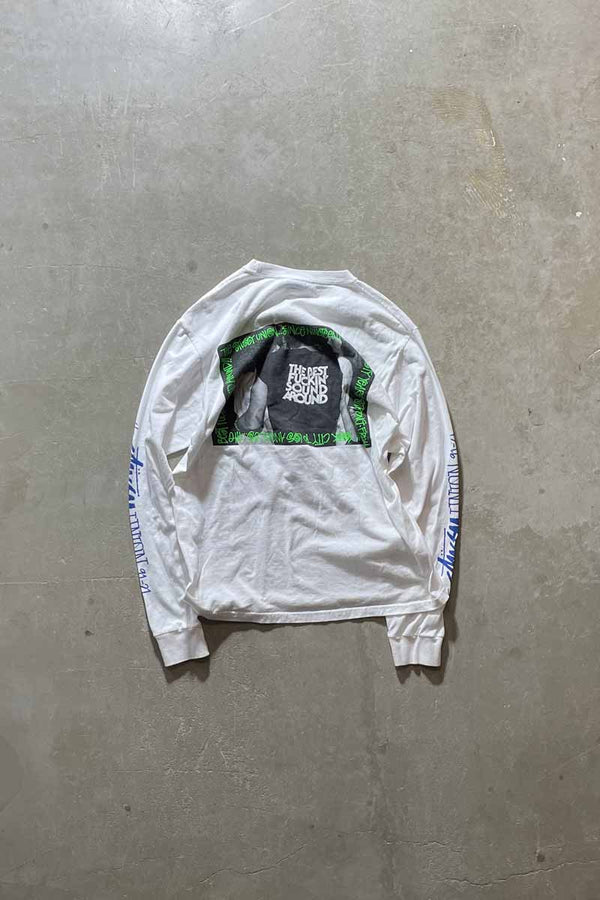 MADE IN MEXICO THE UNION L/S T-SHIRT / WHITE [SIZE: M USED]