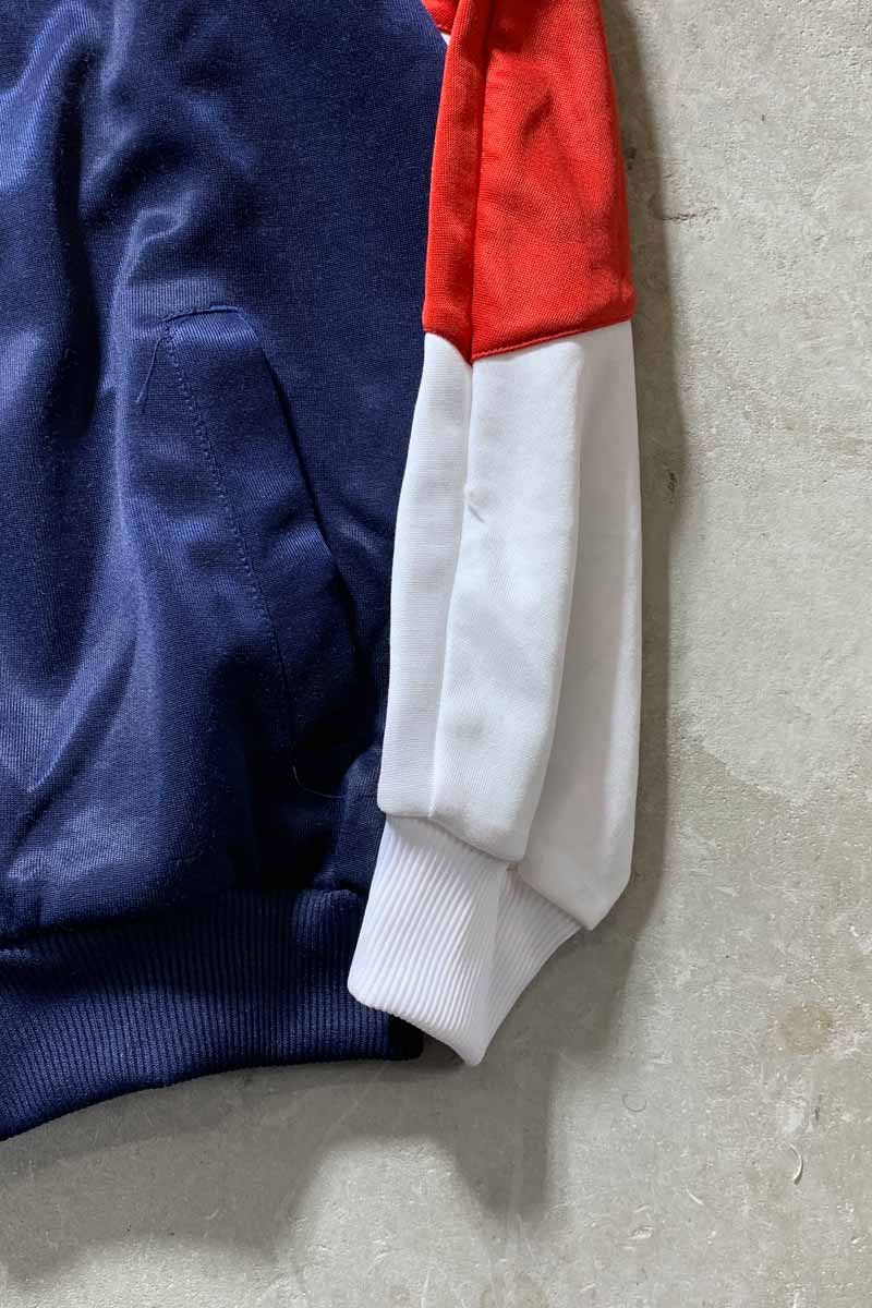 80'S USA OLYMPIC ZIP UP TRACK JACKET / MULTI [SIZE: M USED]