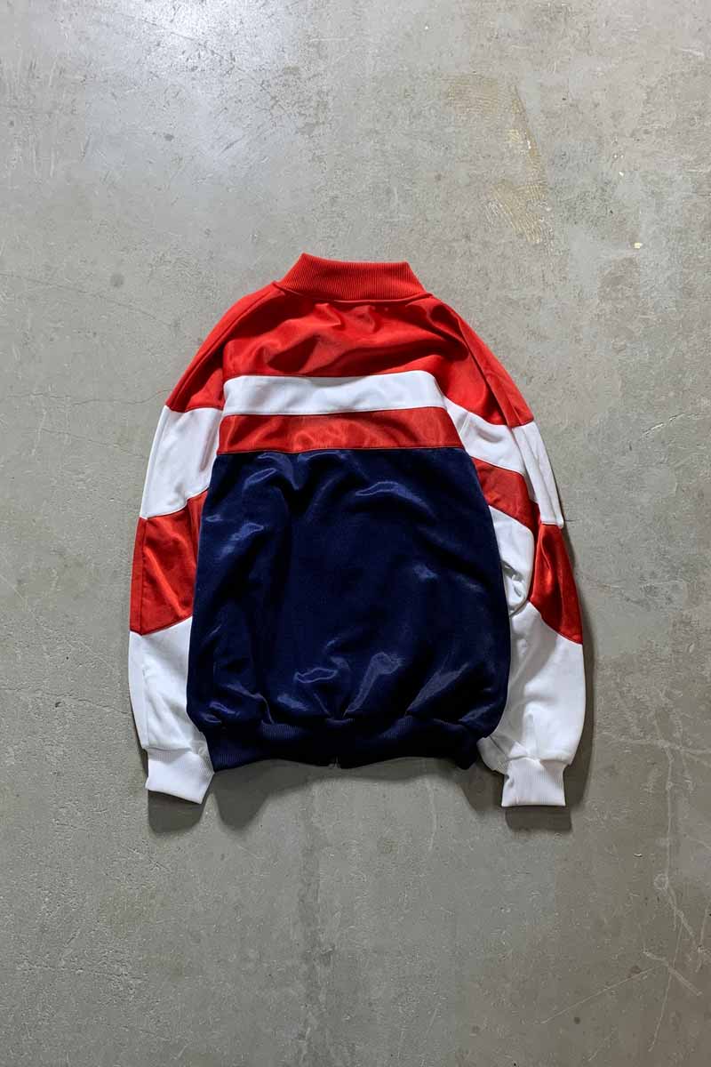 80'S USA OLYMPIC ZIP UP TRACK JACKET / MULTI [SIZE: M USED]