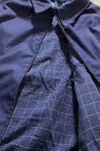 画像をギャラリービューアに読み込む, 90&#39;S POLYESTER ZIP UP JACKET / NAVY [SIZE: L USED]
