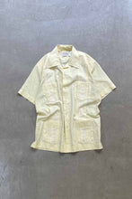 画像をギャラリービューアに読み込む, 70&#39;S S/S CUBA SHIRT / YELLOW [SIZE: L USED]
