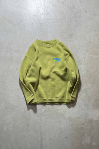 00'S SWEATSHIRT / GREEN [SIZE: L USED]