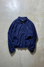 画像をギャラリービューアに読み込む, 90&#39;S POLYESTER ZIP UP JACKET / NAVY [SIZE: 2XL USED]

