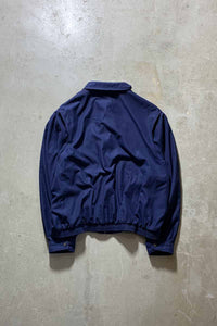 90'S POLYESTER ZIP UP JACKET / NAVY [SIZE: 2XL USED]