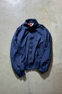 MADE IN ENGLAND 90'S G9 TYPE HARRINGTON JACKET / NAVY [SIZE: L USED]