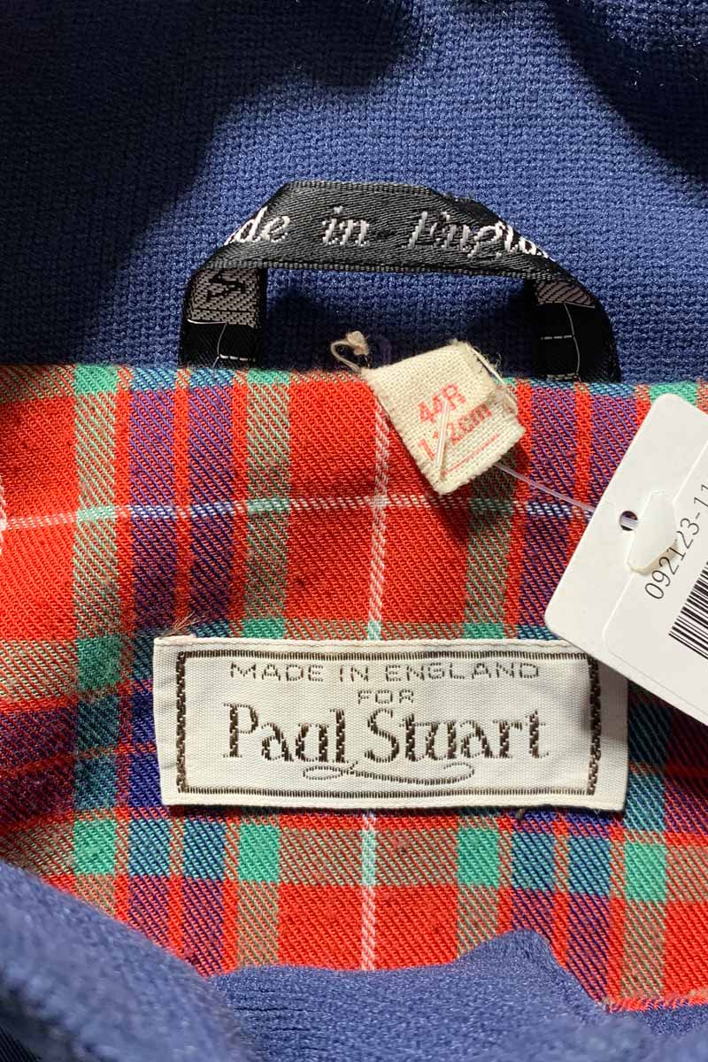 MADE IN ENGLAND 90'S G9 TYPE HARRINGTON JACKET / NAVY [SIZE: L USED]