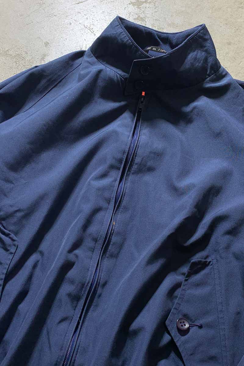 MADE IN ENGLAND 90'S G9 TYPE HARRINGTON JACKET / NAVY [SIZE: L USED]