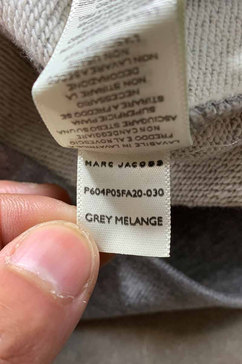 MADE IN TURKEY 20'S CHOOSE YOUR FUTURE VOTE SWEATSHIRT / GRAY [SIZE: S USED]