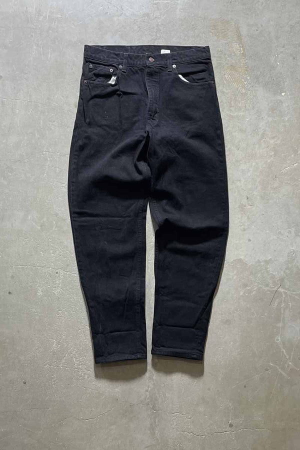 MADE IN USA 94'S 550 DENIM PANTS / SULFUR BLACK [SIZE: W34 x L32 USED]