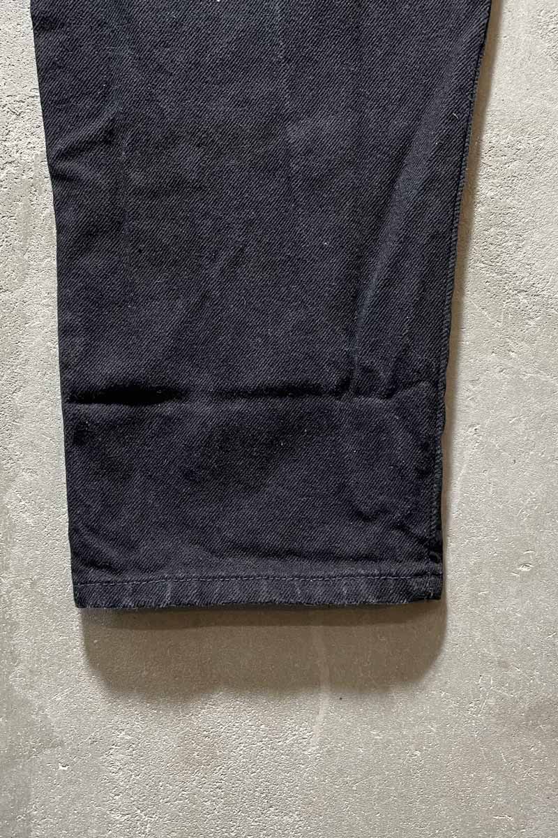 MADE IN USA 94'S 550 DENIM PANTS / SULFUR BLACK [SIZE: W34 x L32 USED]