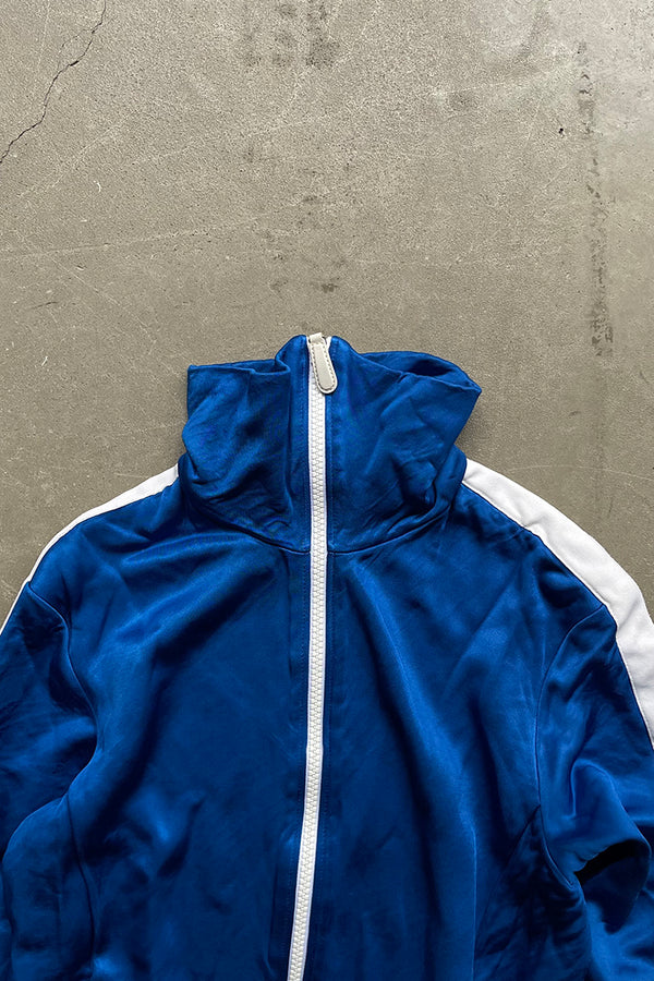 MADE IN ITALY TRACK JACKET / BLUE [SIZE: M USED]