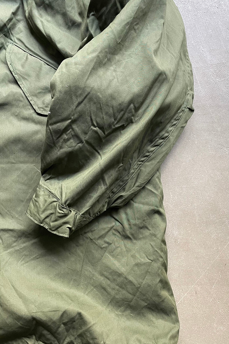70s & 74s M-65 FISHTAIL COLD WEATHER FISHTAIL PARKA W/QUILTING LINER / OLIVE [SIZE: M USED]