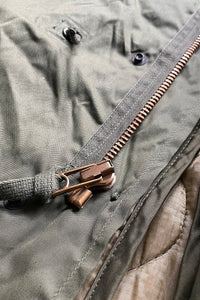 70&74'S M-65 FISHTAIL COLD WEATHER FISHTAIL PARKA W/QUILTING LINNER / OLIVE [SIZE: M USED]
