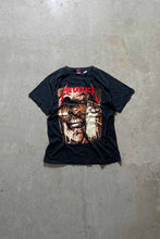 画像をギャラリービューアに読み込む, METALLICA FACE PRINT BAND T-SHIRT / BLACK [SIZE: M相当 USED]
