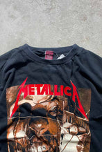画像をギャラリービューアに読み込む, METALLICA FACE PRINT BAND T-SHIRT / BLACK [SIZE: M相当 USED]
