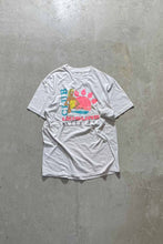 画像をギャラリービューアに読み込む, MADE IN USA 80&#39;S CLUB LEISURE LOGO T-SHIRT / WHITE [SIZE: L USED]
