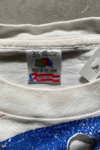 MADE IN USA 95'S FIGURE SKATING TOUR T-SHIRT / WHITE [SIZE: XL USED]