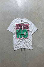 画像をギャラリービューアに読み込む, MADE IN USA 90&#39;S JUST SAY HO PRINT T-SHIRT / WHITE [SIZE: L USED]
