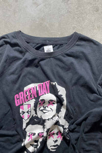 GREEN DAY T-SHIRT / BLACK [SIZE: XL相当 USED]