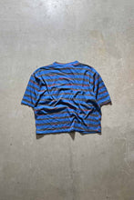 画像をギャラリービューアに読み込む, BORDER LOGO T-SHIRT / BLUE [SIZE: S NOS/DEADSTOCK]
