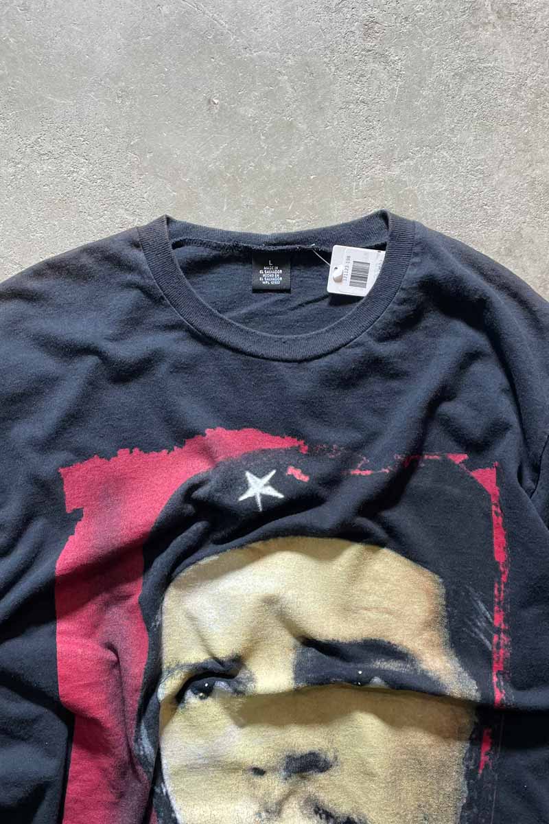 CHE GUEVARA T-SHIRT / BLACK [SIZE: L USED]