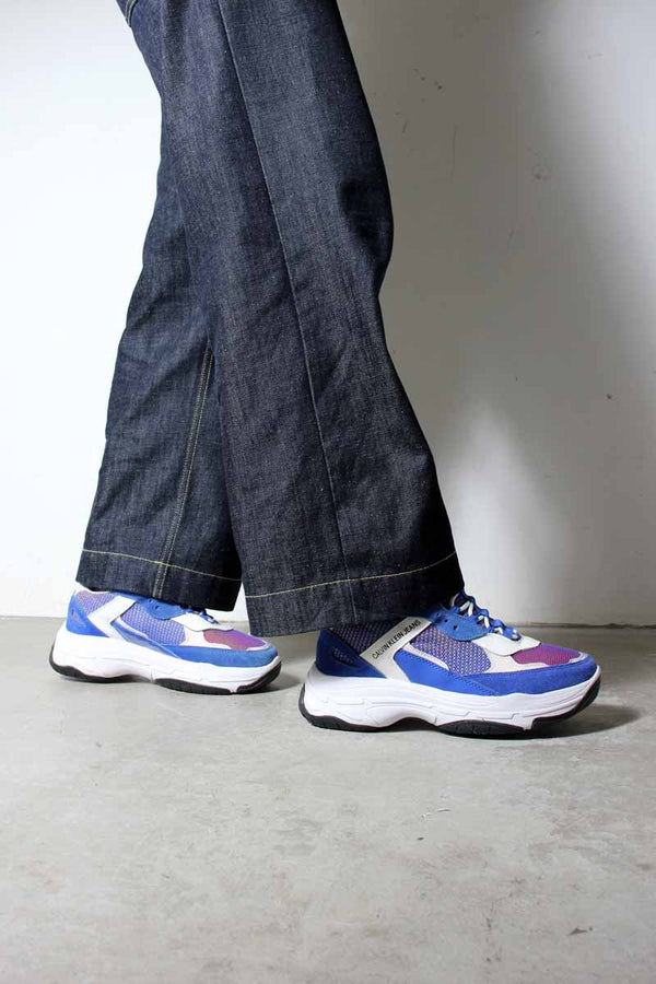 MARVIN LOGO SNEAKER / BLUE/WHITE [SIZE: US9.5(27.5cm) DEADSTOCK/NOS]