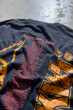 画像をギャラリービューアに読み込む, MADE IN MEXICO 03-04&#39;S KISS AEROSMITH TOUR BAND T-SHIRT / BLACK [SIZE: L USED]
